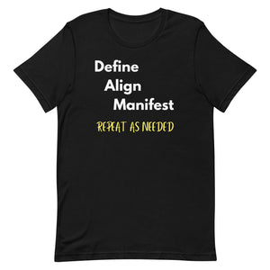 Define Align Repeat Unisex t-shirt