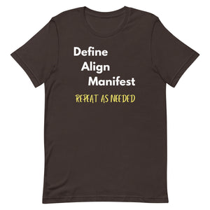 Define Align Repeat Unisex t-shirt