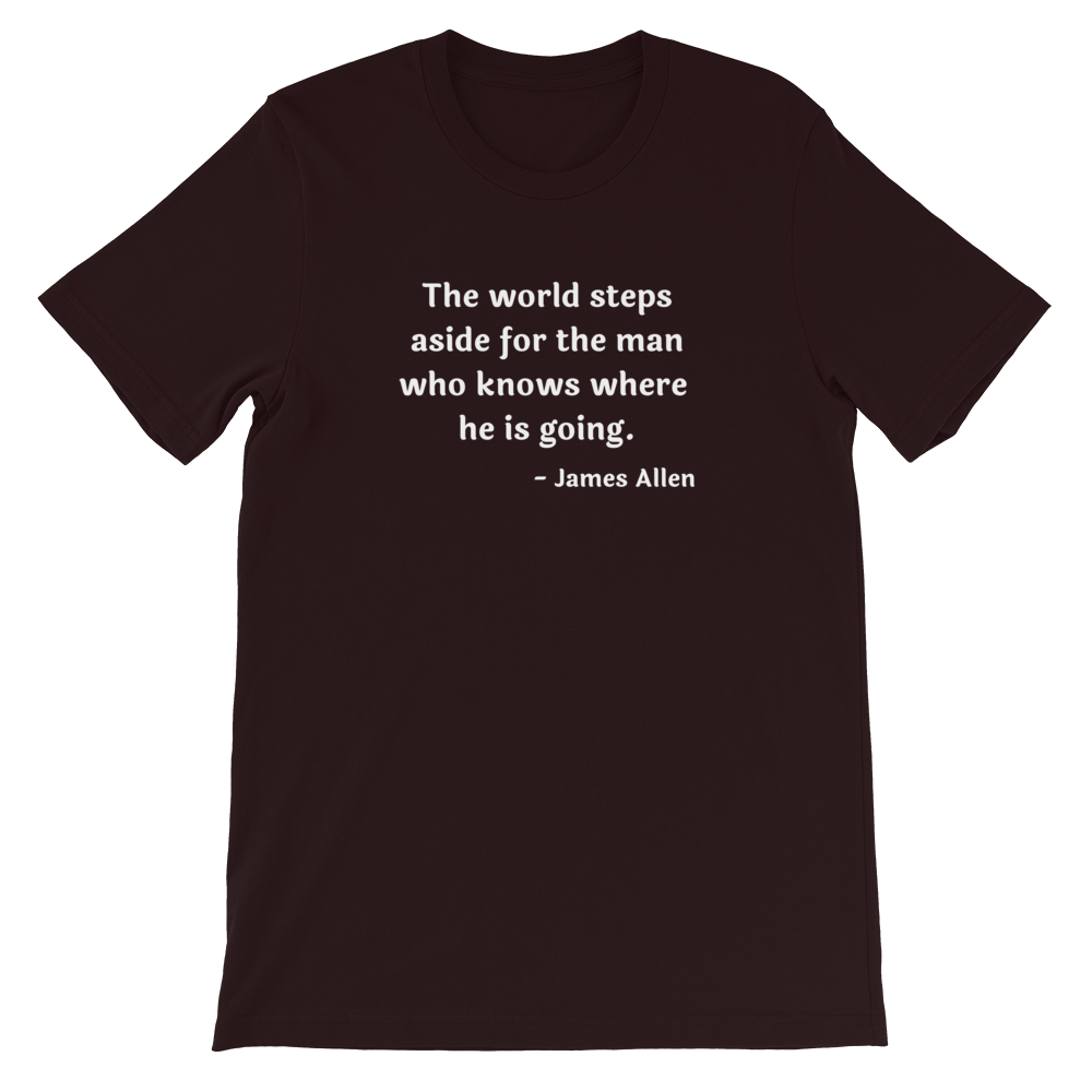 The World Steps Aside Men's T-Shirt