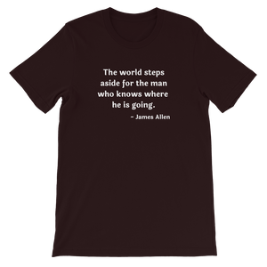 The World Steps Aside Men's T-Shirt