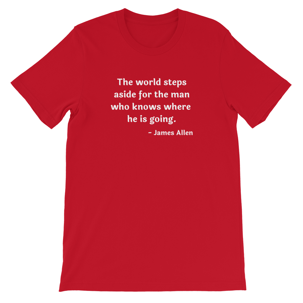 The World Steps Aside Men's T-Shirt