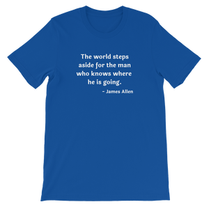 The World Steps Aside Men's T-Shirt