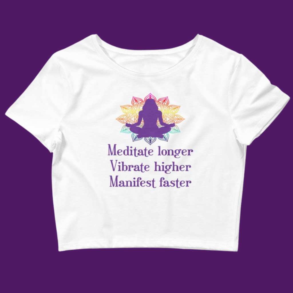 Meditation Matters Crop Tee