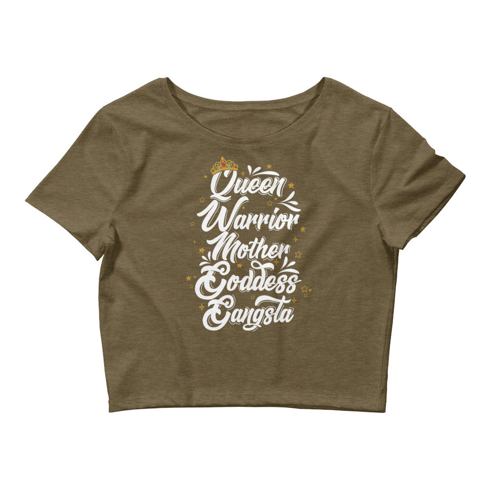 Queen Warrior Crop Tee