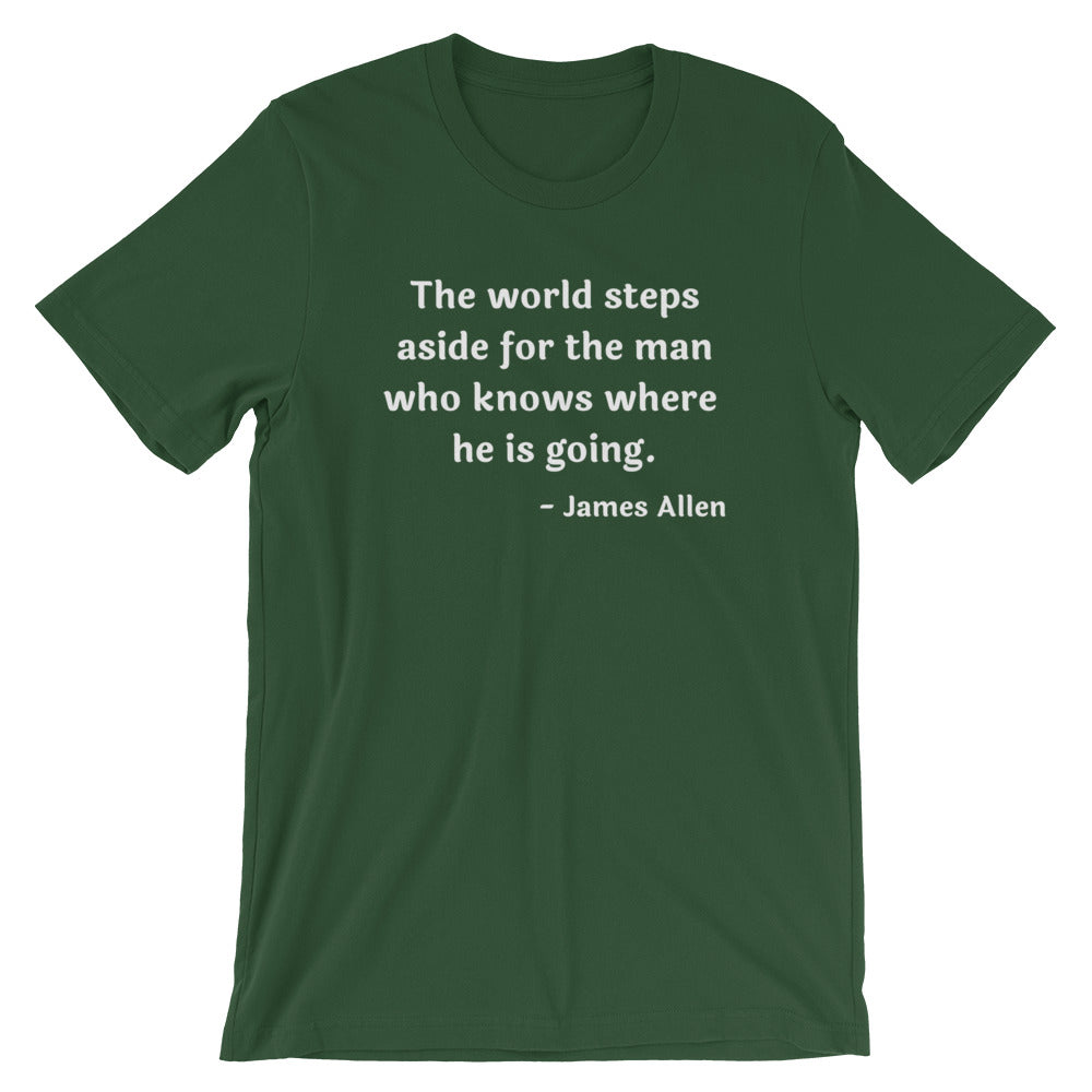 The World Steps Aside Men's T-Shirt