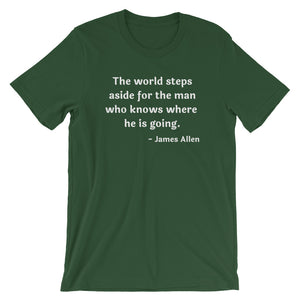 The World Steps Aside Men's T-Shirt