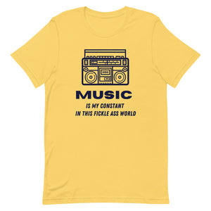 Music Is My Constant Unisex T-shirt