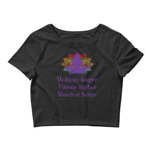 Meditation Matters Crop Tee